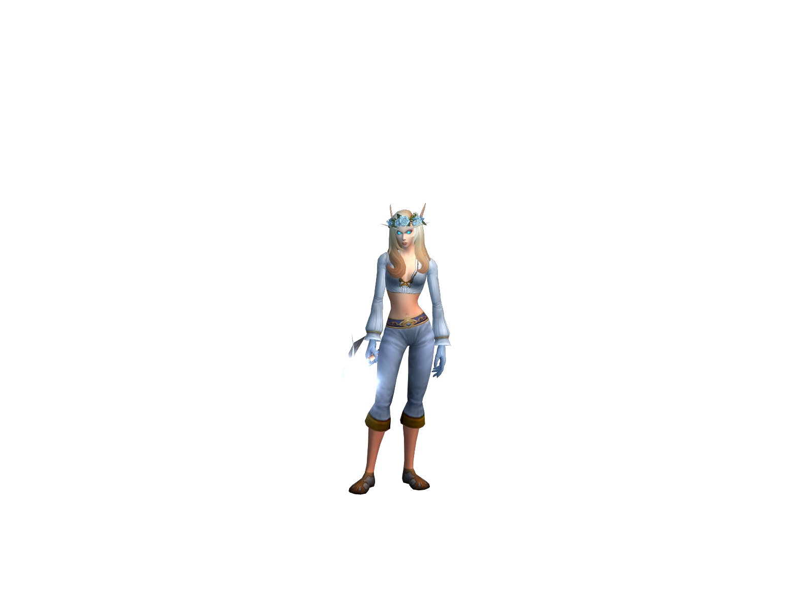 Emerïss 3D character render