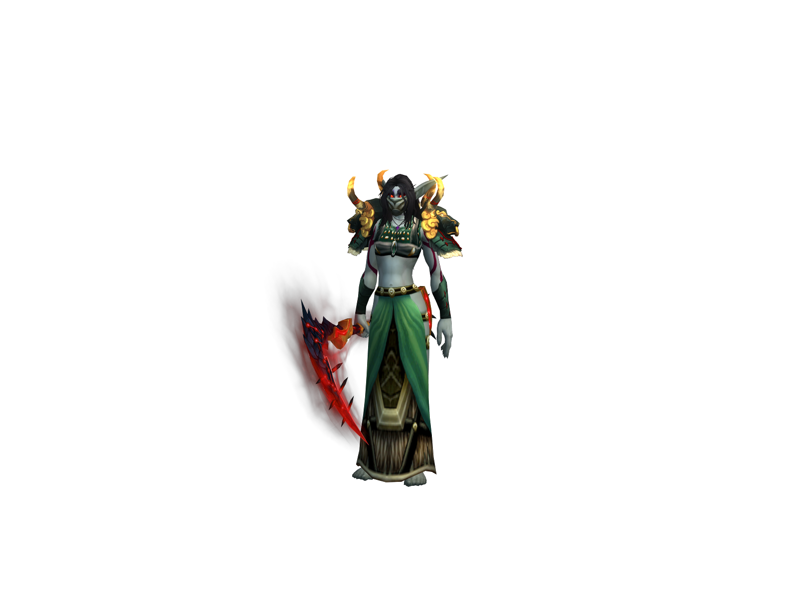 Cyrpawns 3D character render