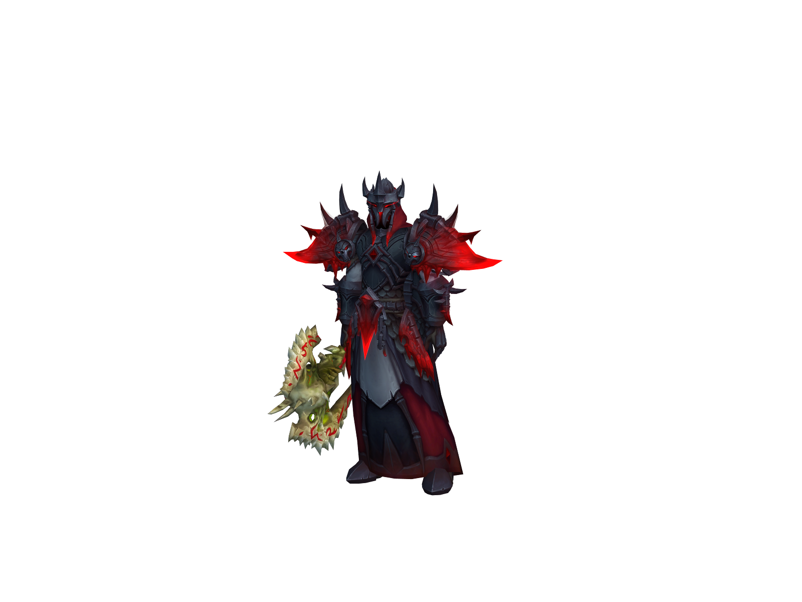 Runic 3D character render
