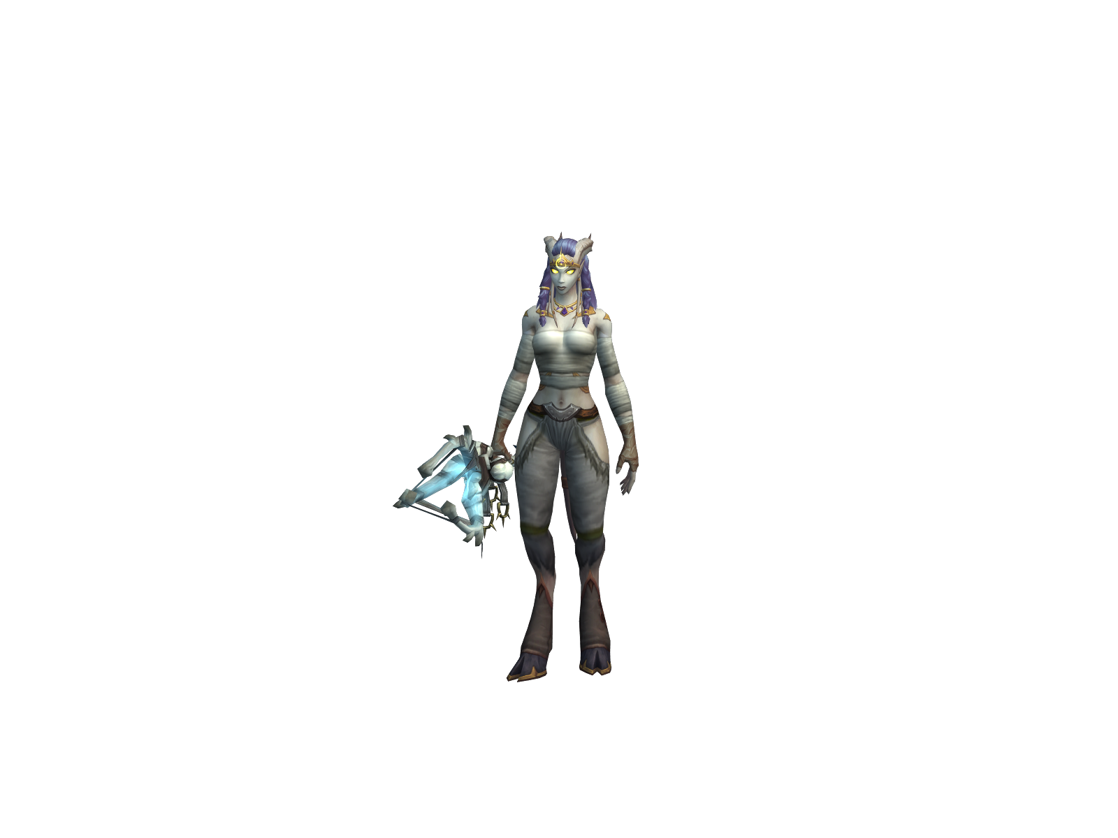 Mizpriest 3D character render