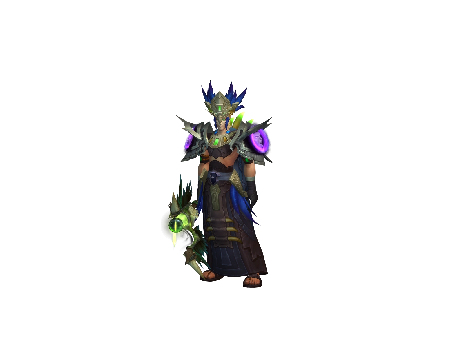 Seyon 3D character render