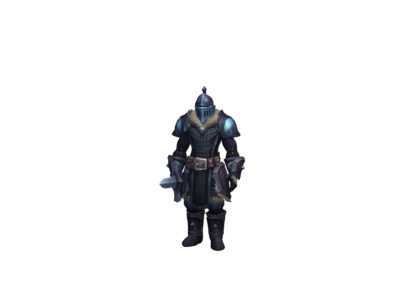 Nickova 3D character render