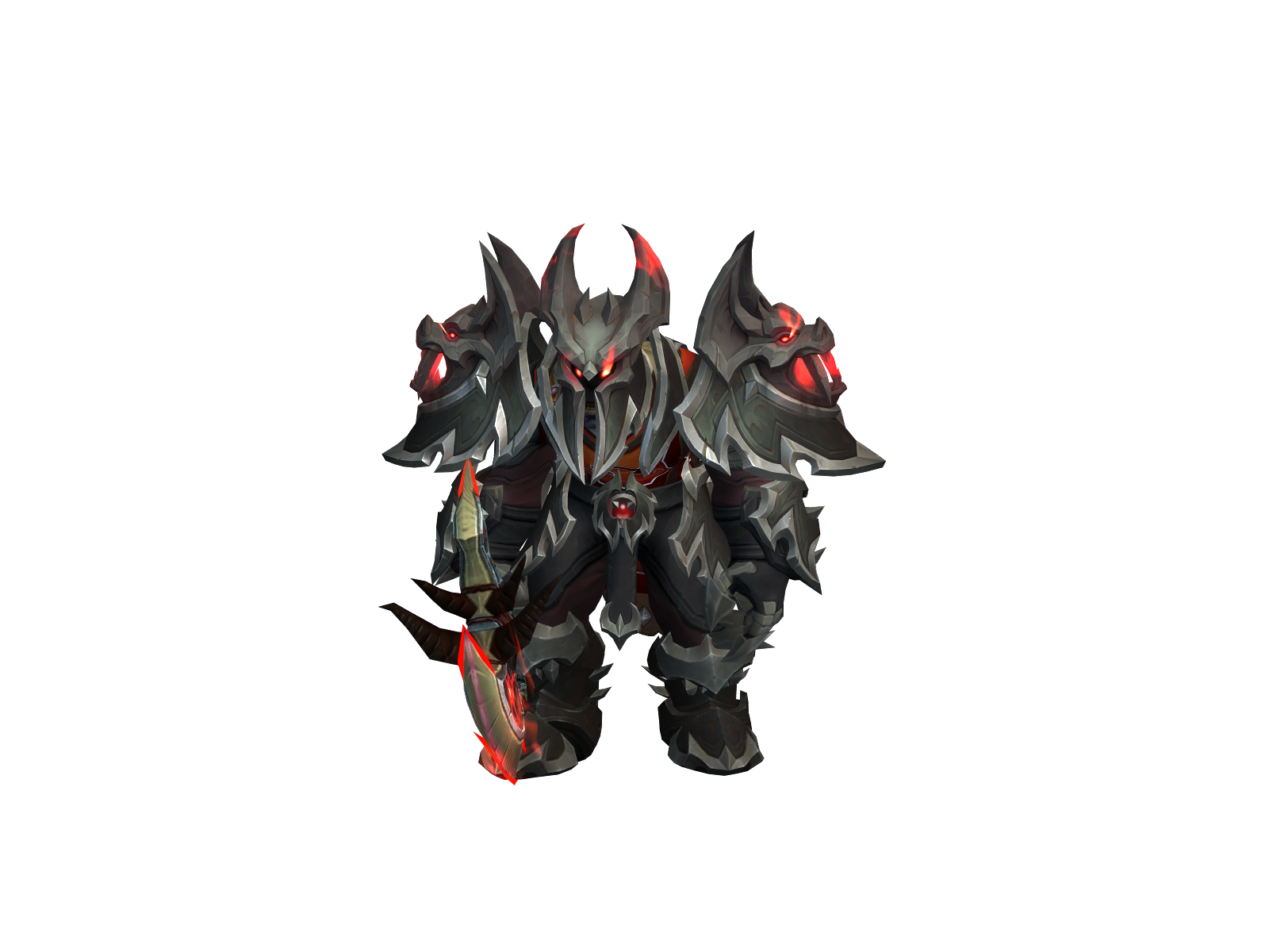 Disorder 3D character render