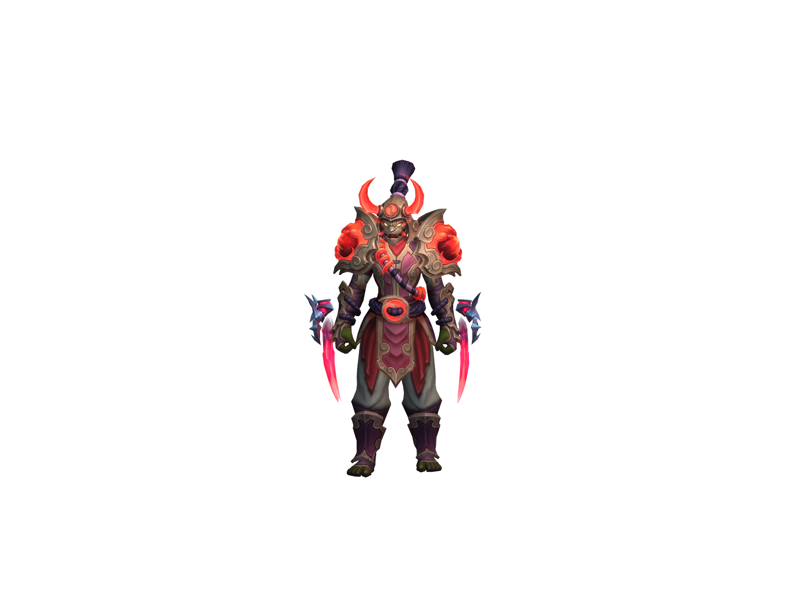 Mønjá 3D character render