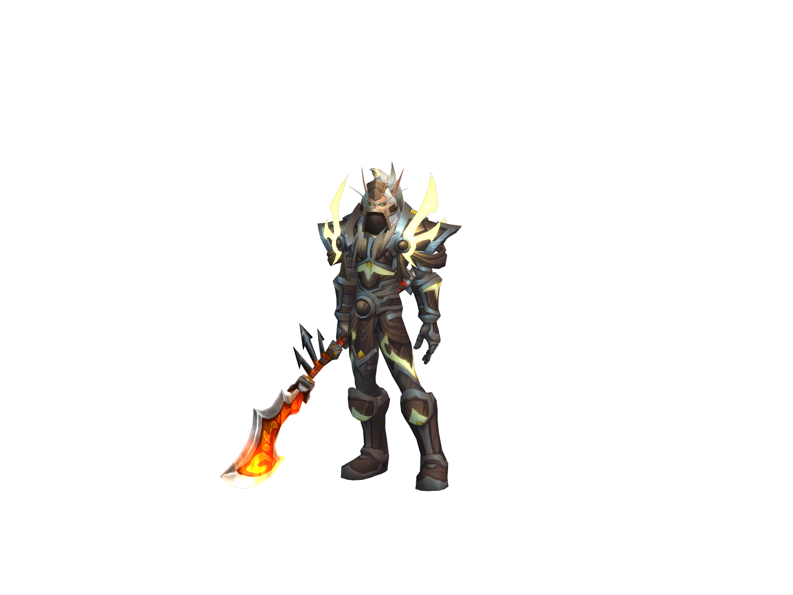 Disown 3D character render