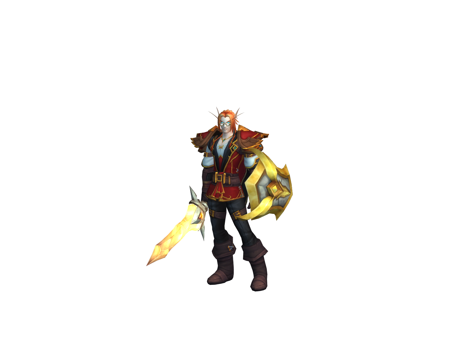 Syndarin 3D character render
