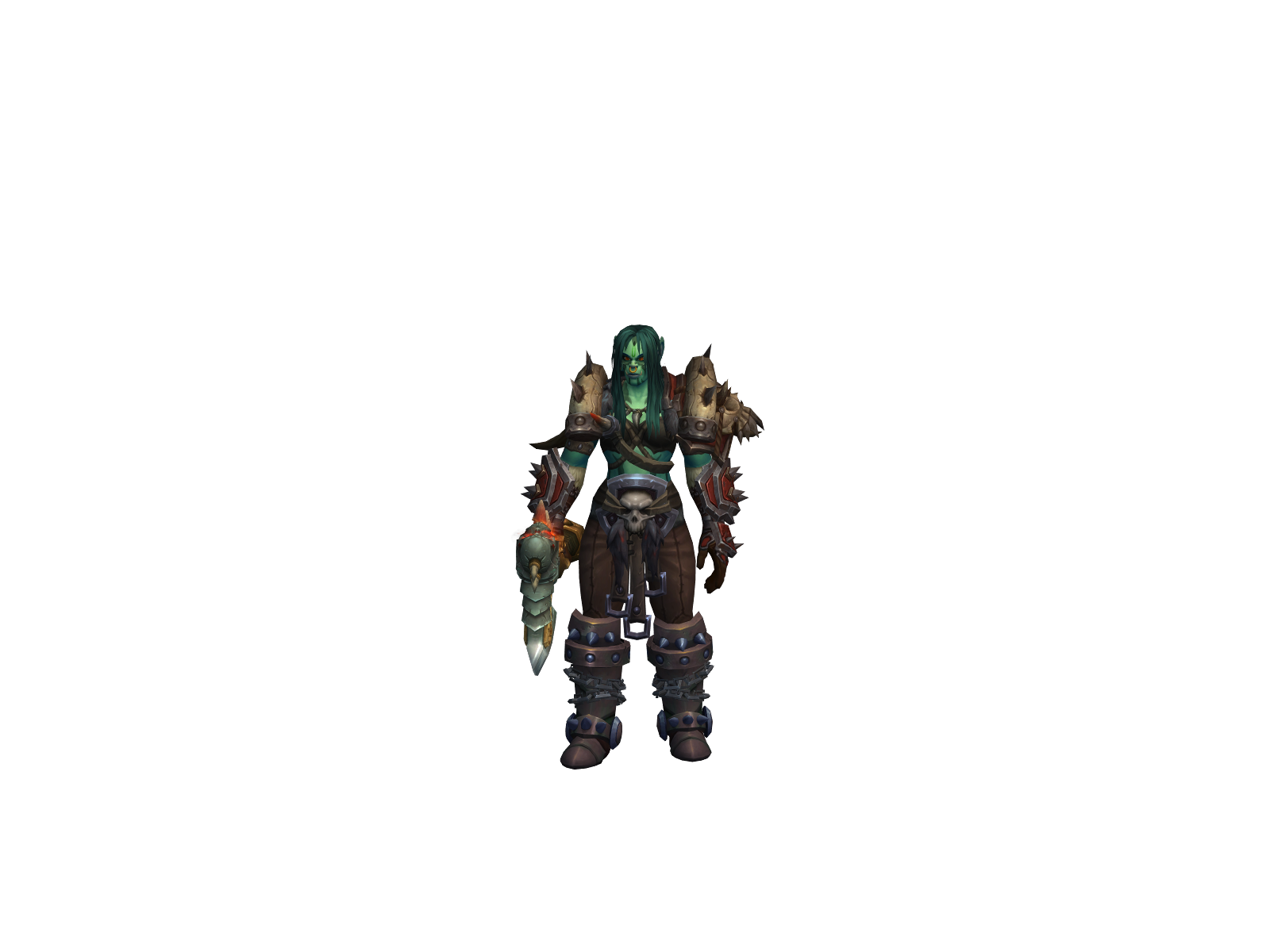 Vólkar 3D character render