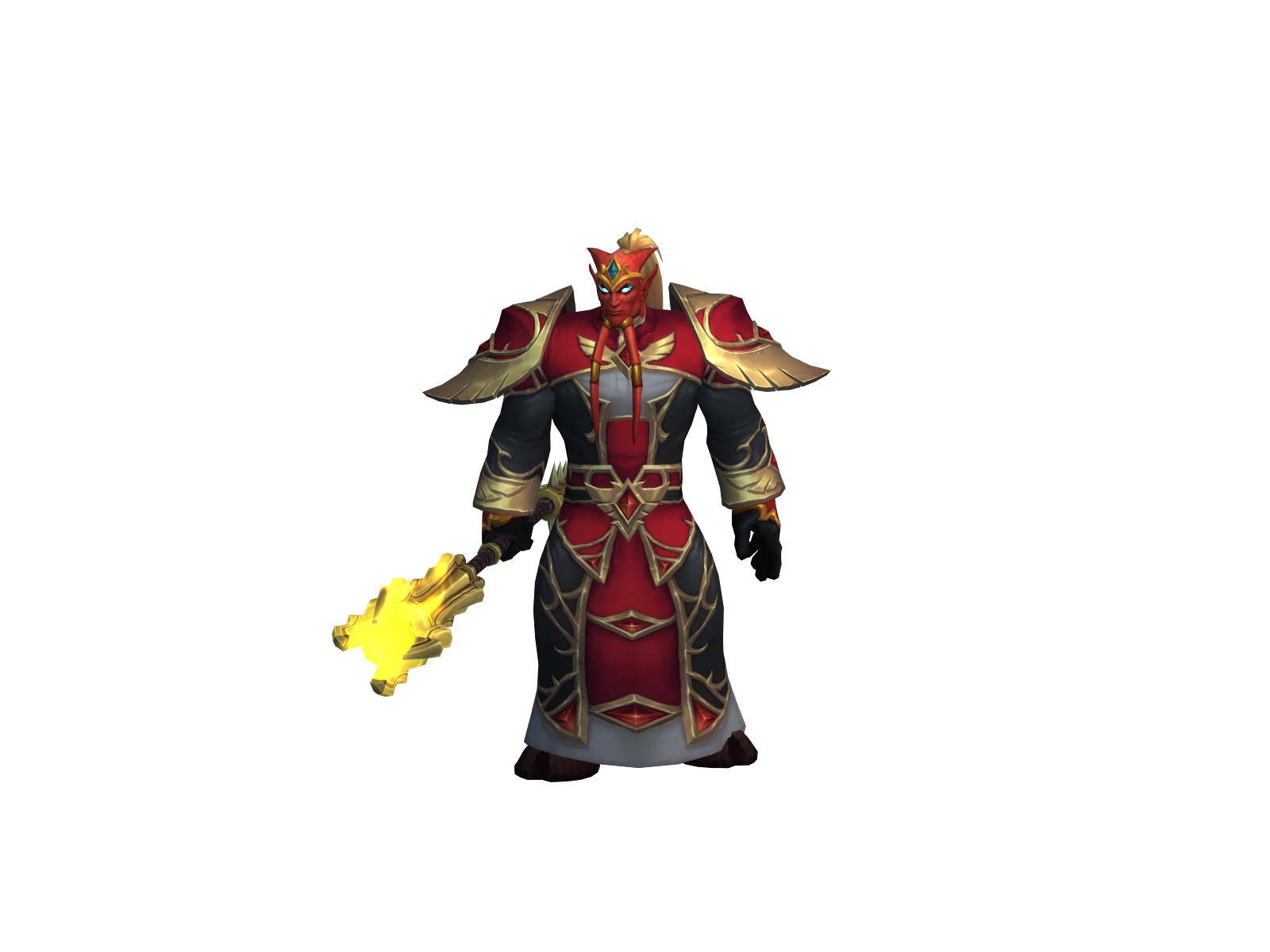 Fallenfenix 3D character render