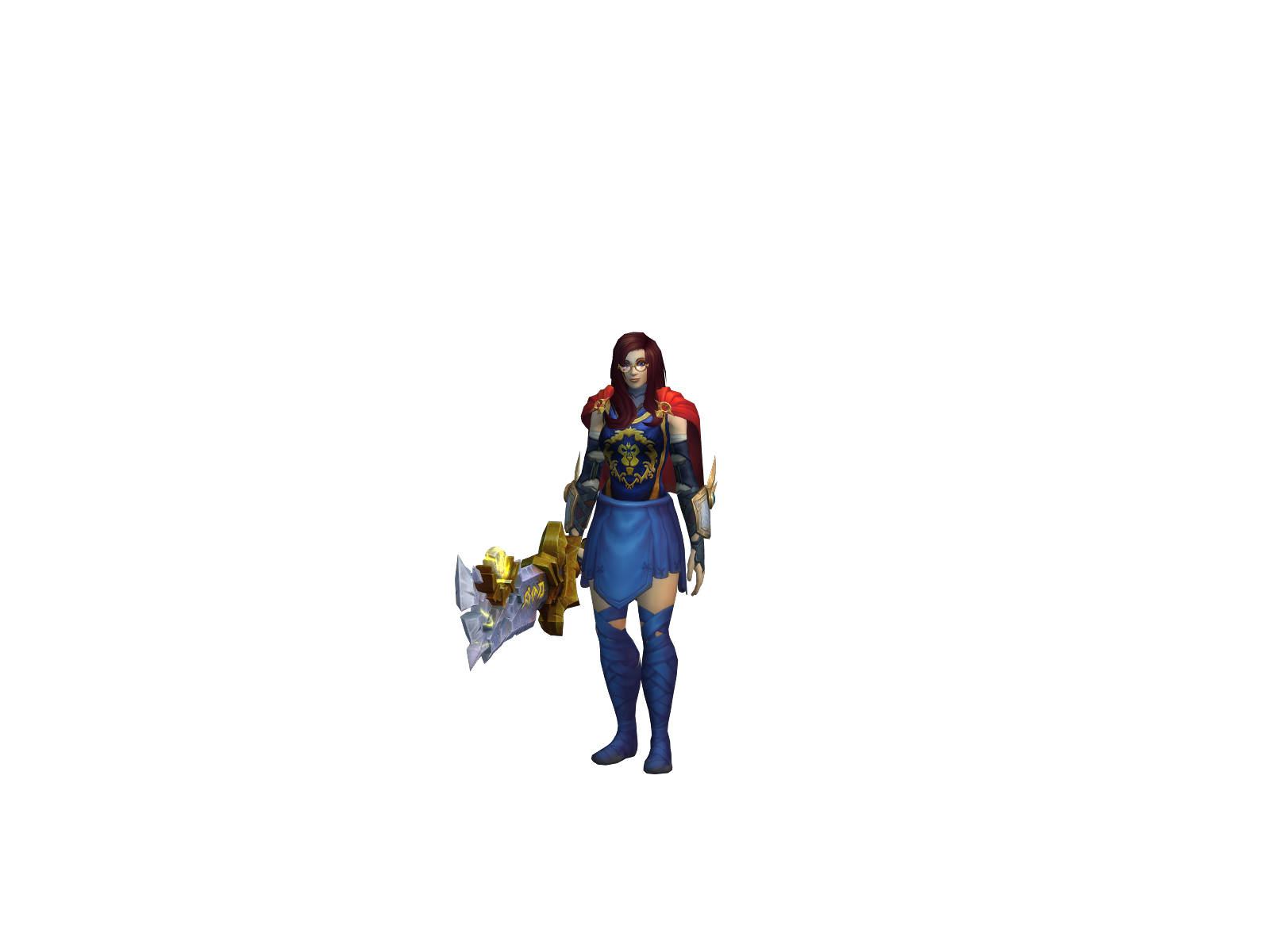 Fernu 3D character render