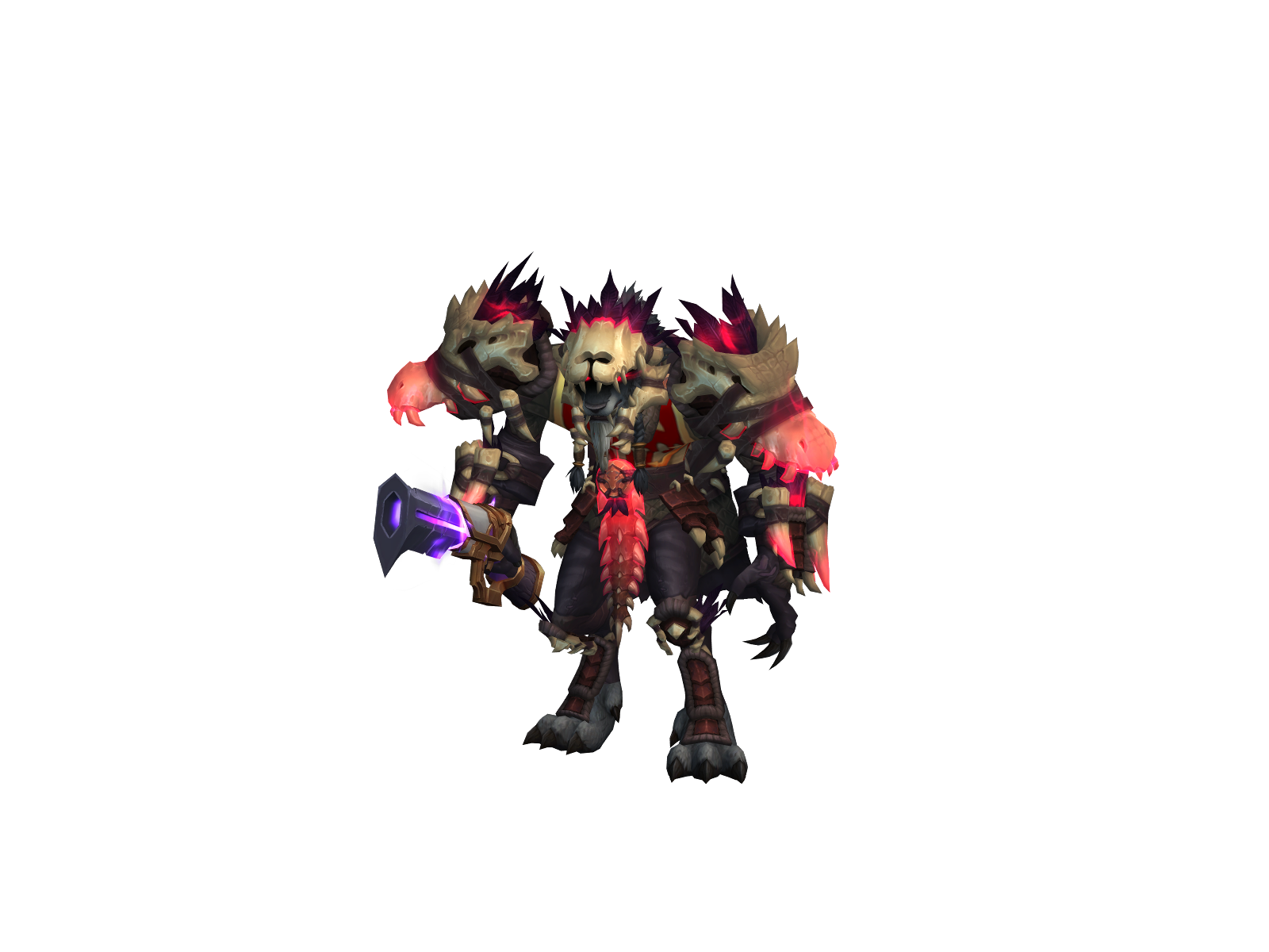 Fenriss 3D character render