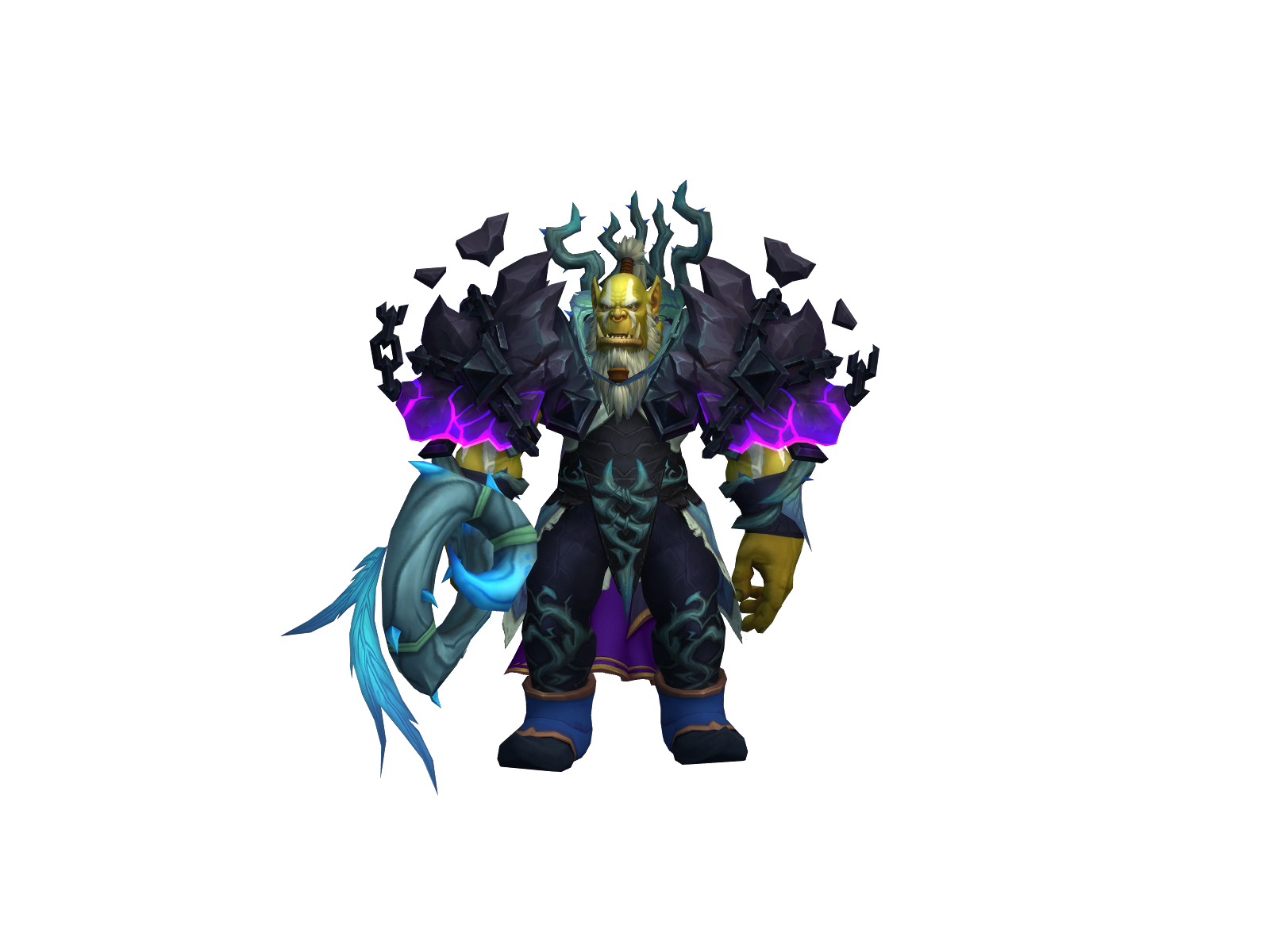 Atrabiliario 3D character render