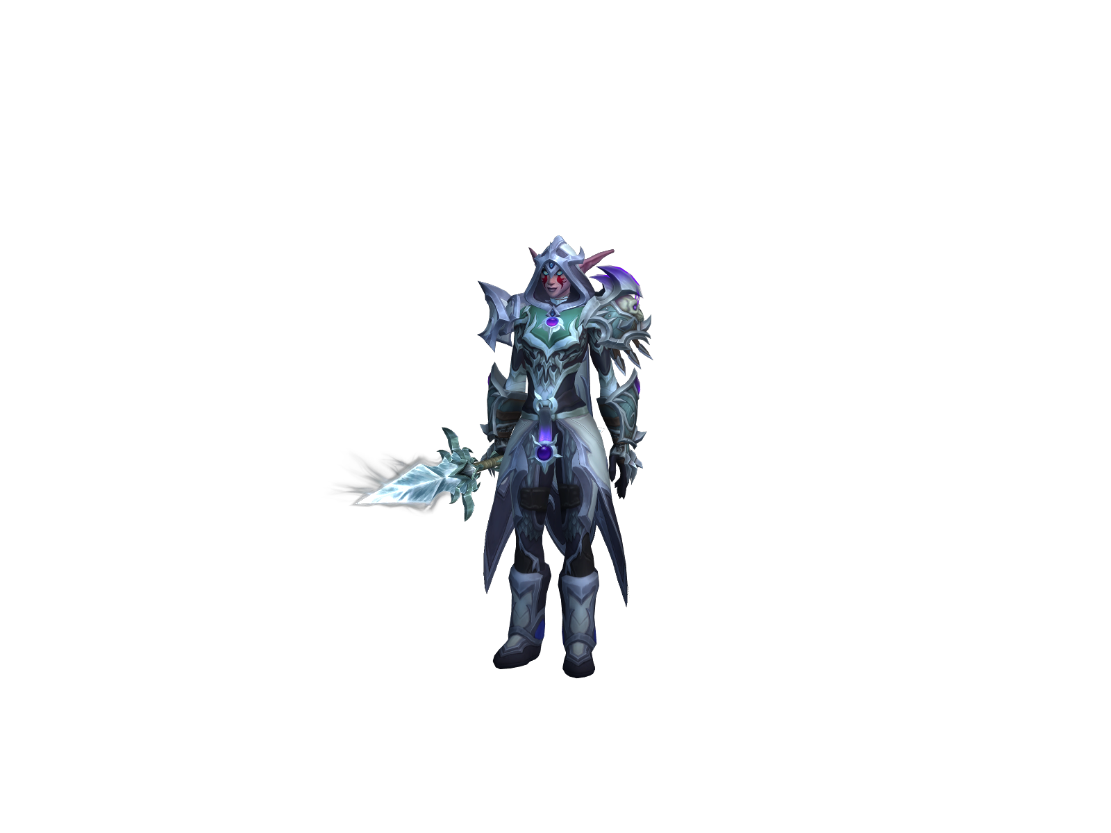 Thaelara 3D character render