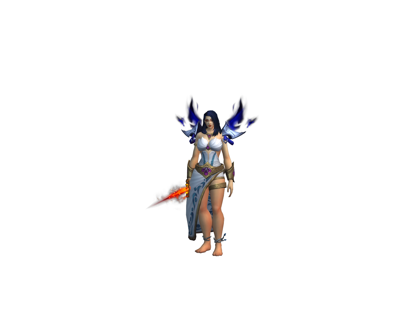 Velanðbá 3D character render