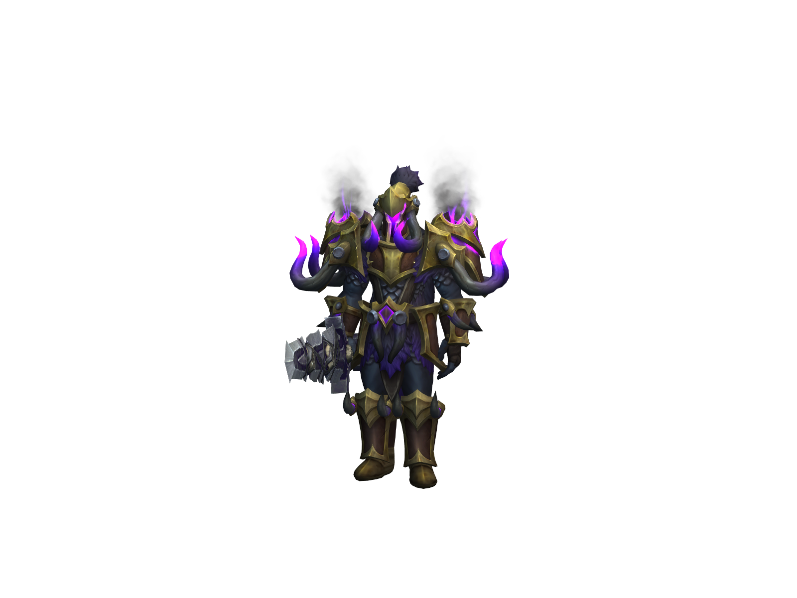 Raves 3D character render