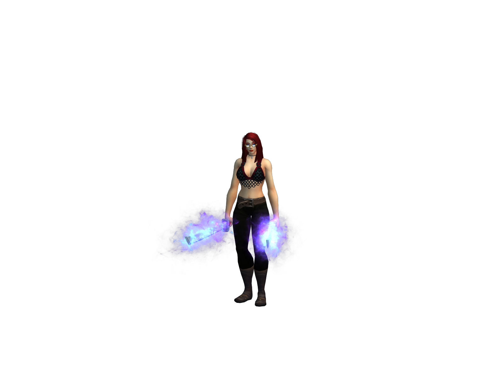 Amexale 3D character render