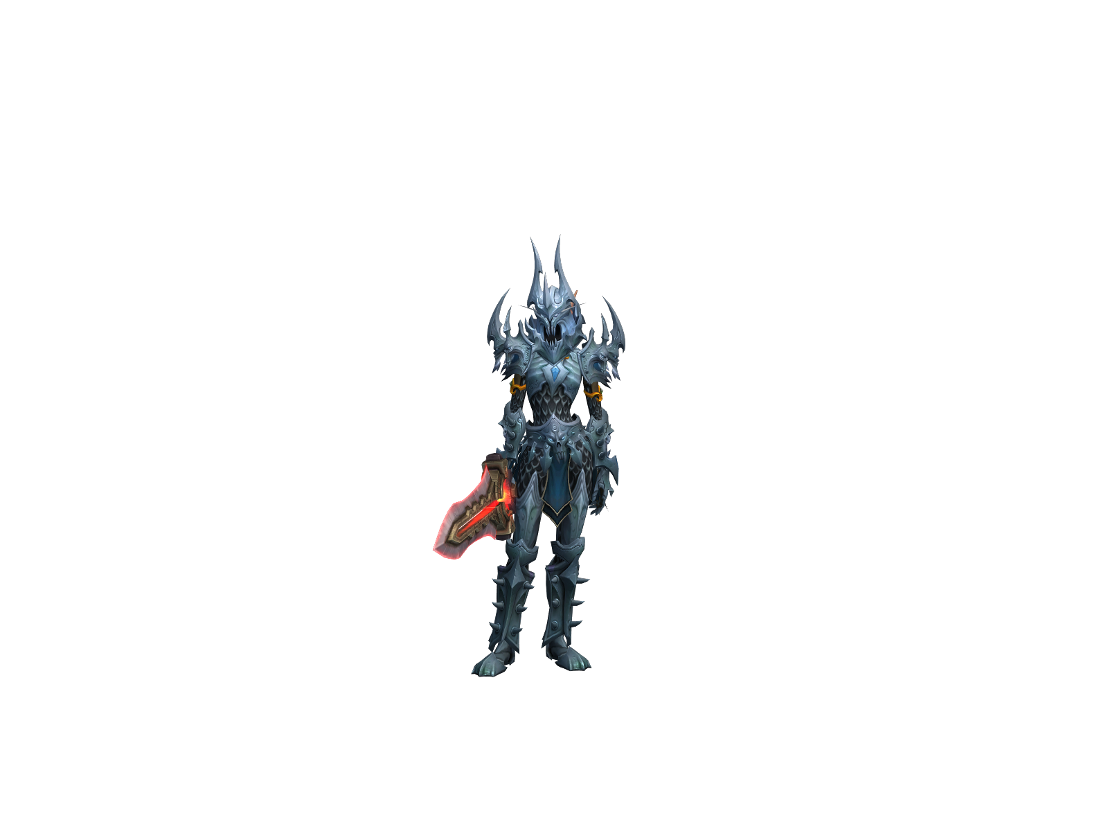 Morénn 3D character render