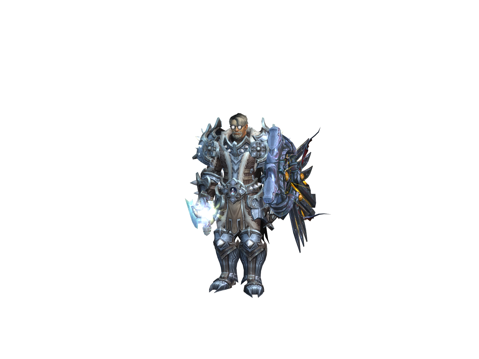Andralon 3D character render