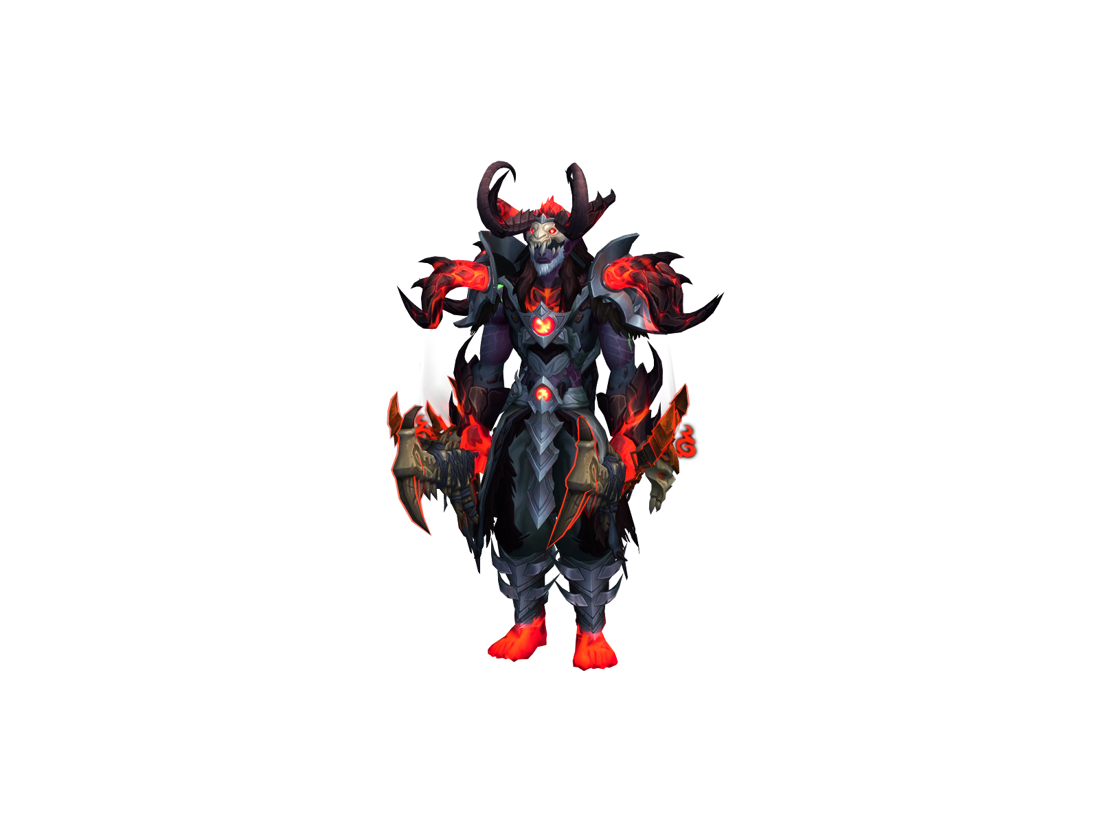 Nerefth 3D character render