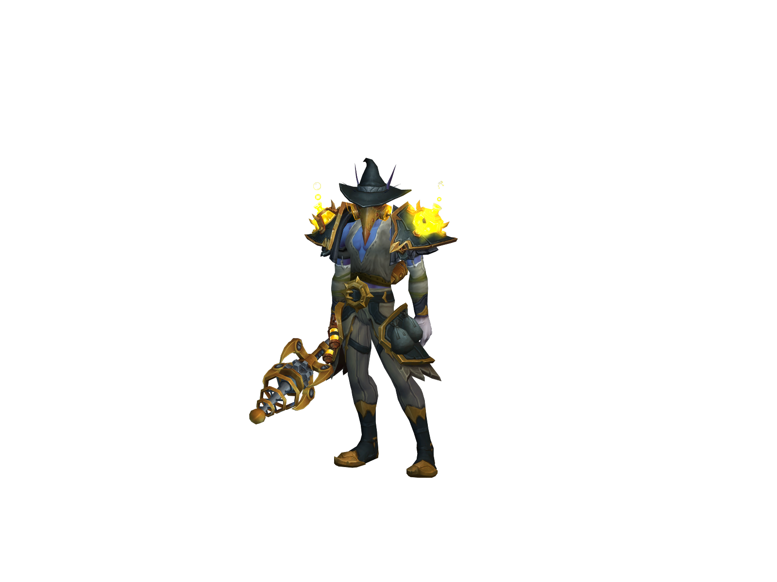 Rials 3D character render