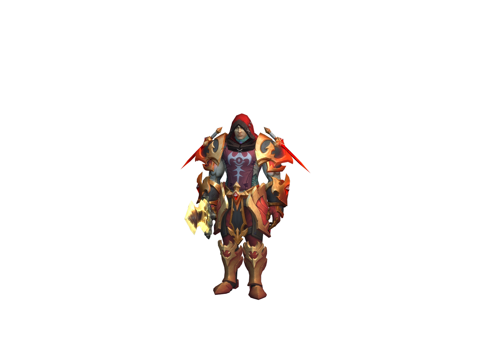 Húran 3D character render
