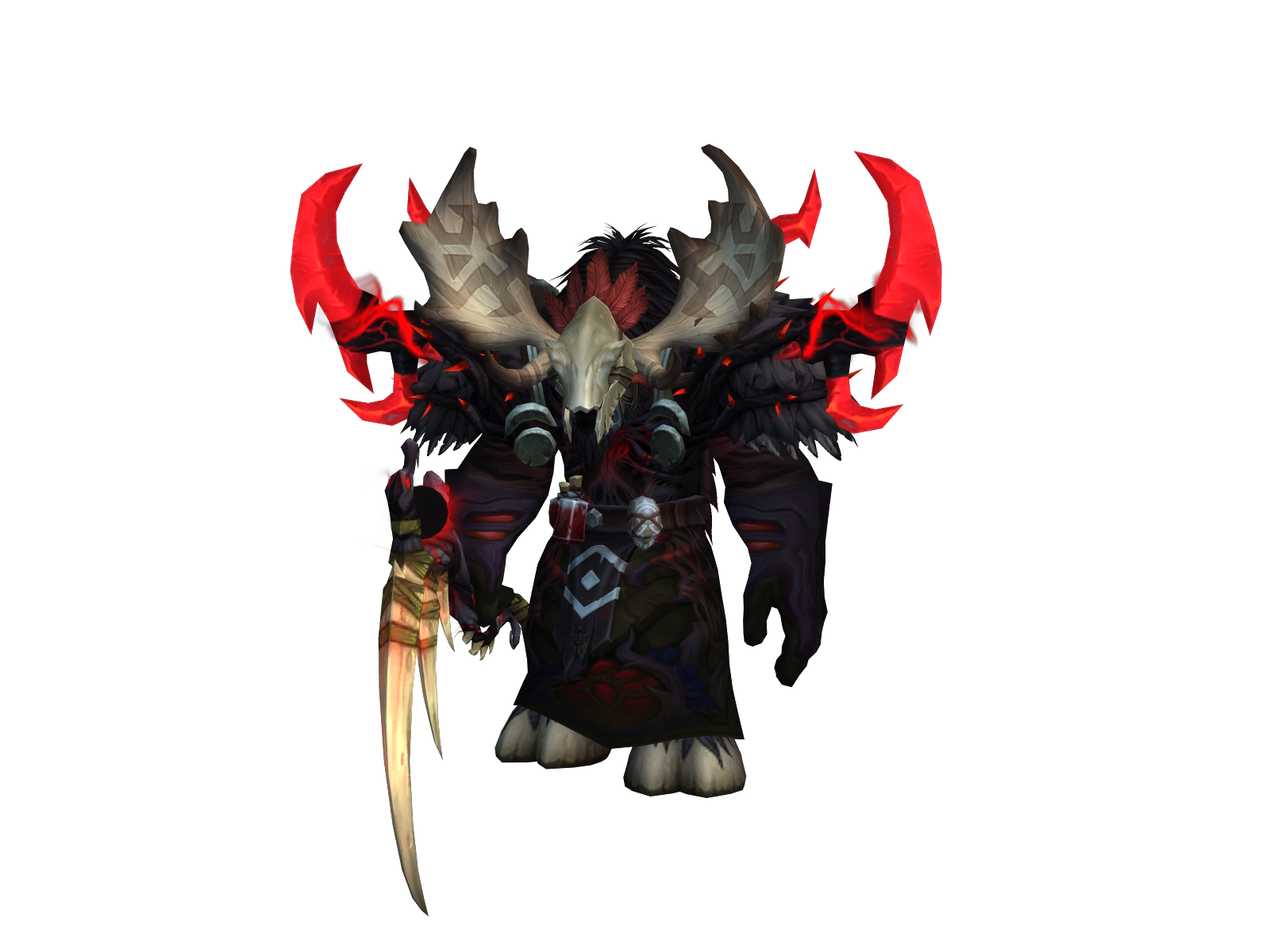 Menerus 3D character render