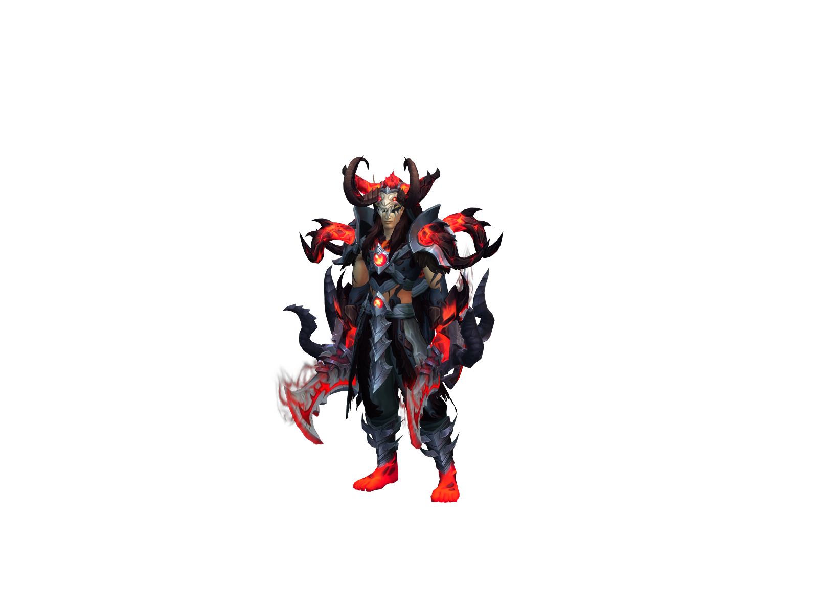 Achucal 3D character render