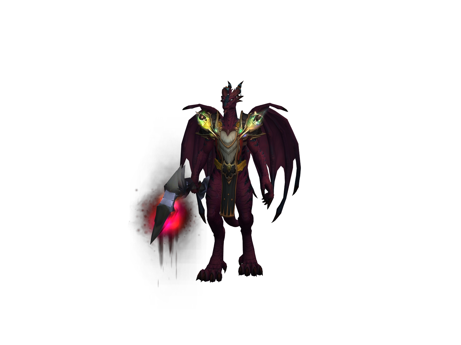 Maludragon 3D character render