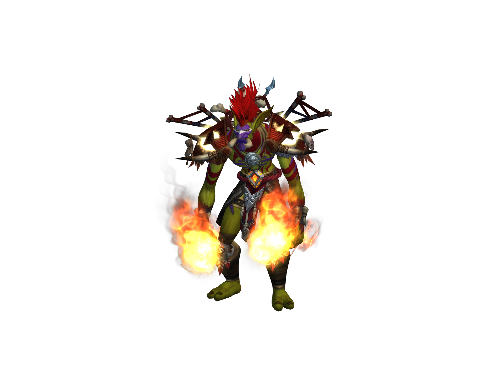 Gruztlak 3D character render