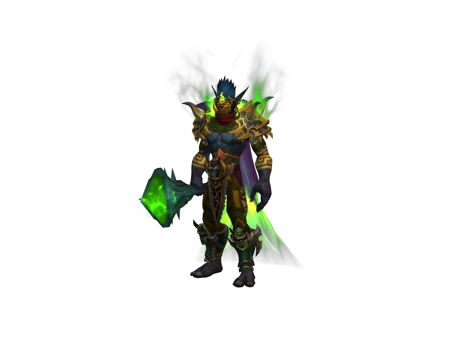 Changaman 3D character render