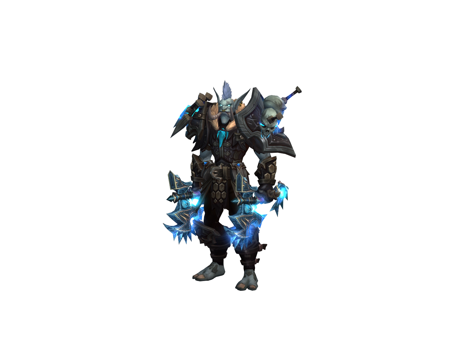 Wolfenmast 3D character render