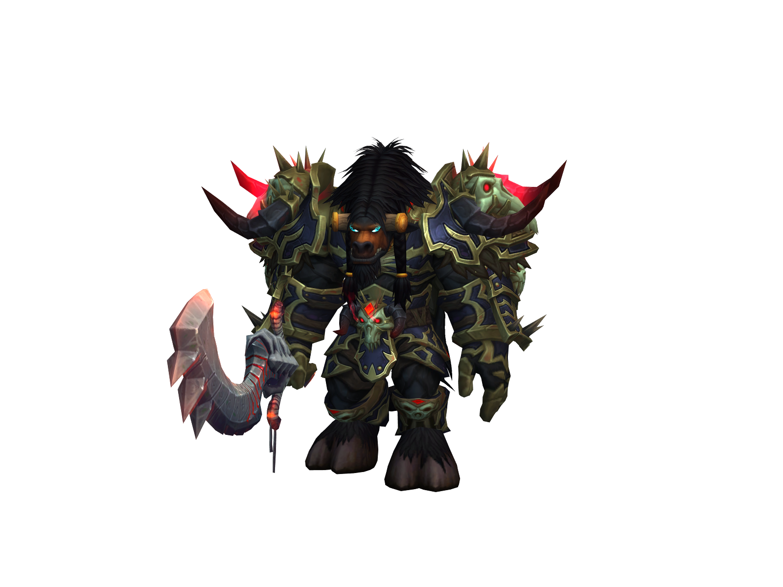 Torønegro 3D character render