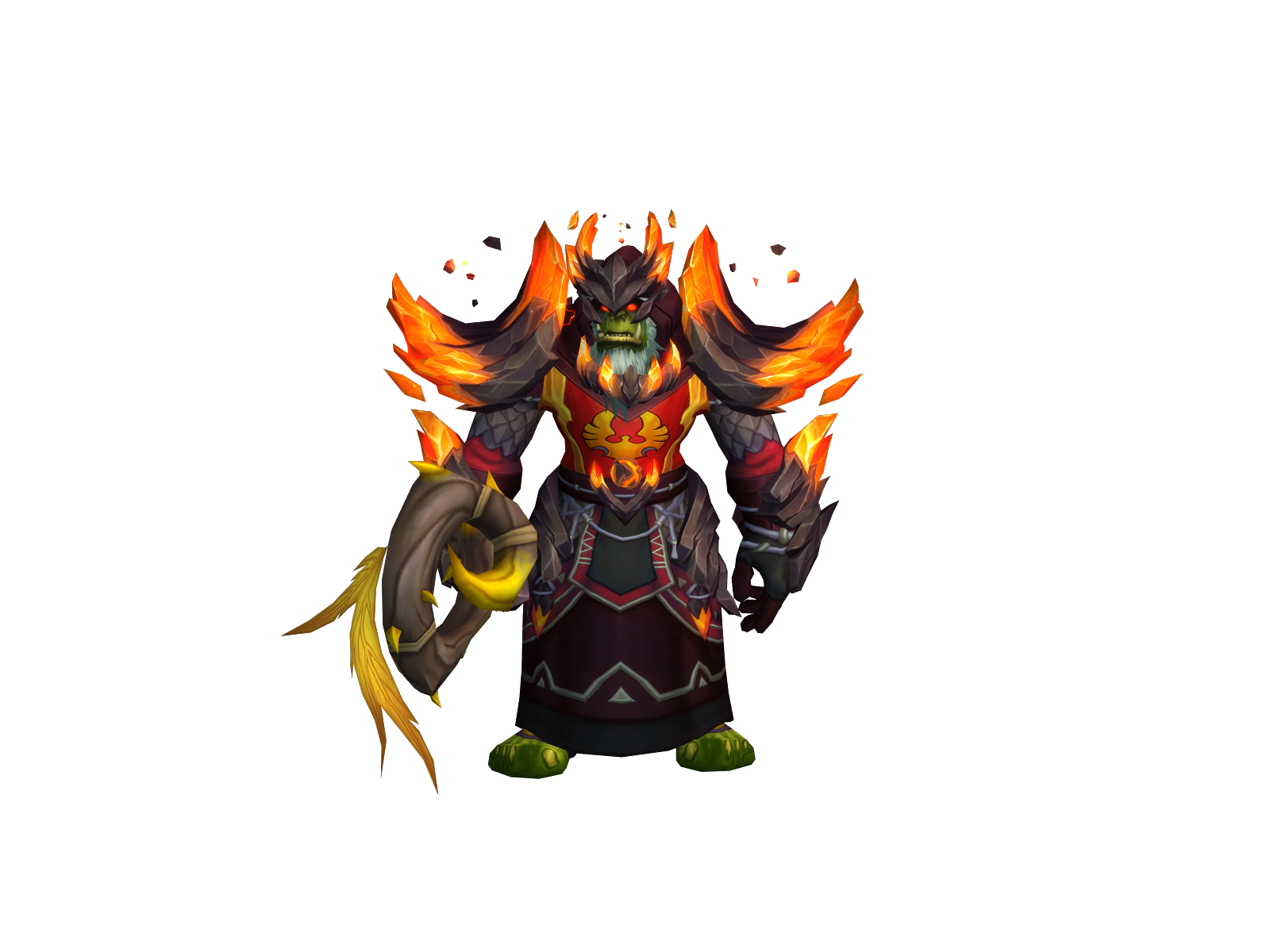 Grosky 3D character render