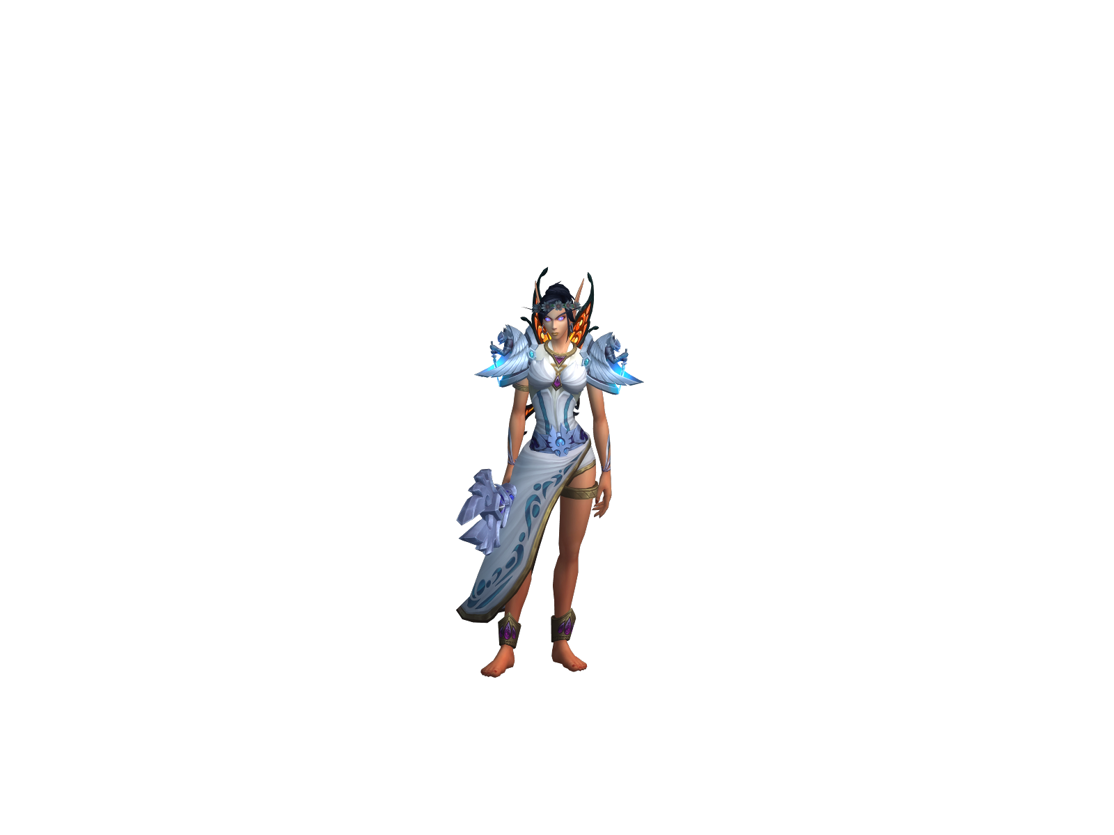 Sahray 3D character render