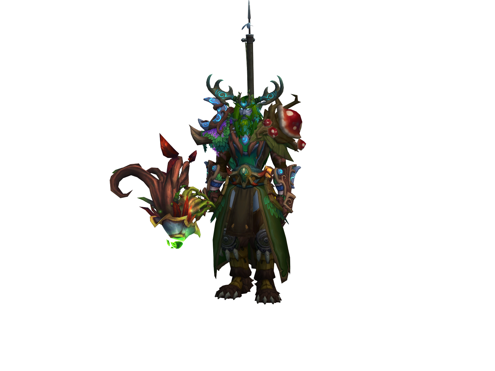 Robleatrox 3D character render