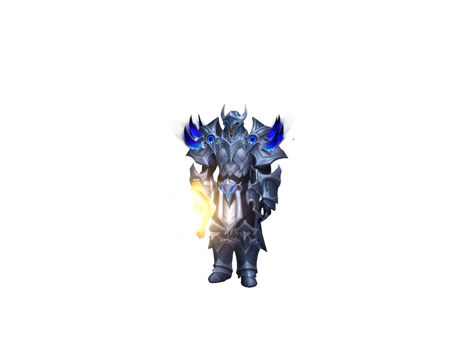 Malesk 3D character render