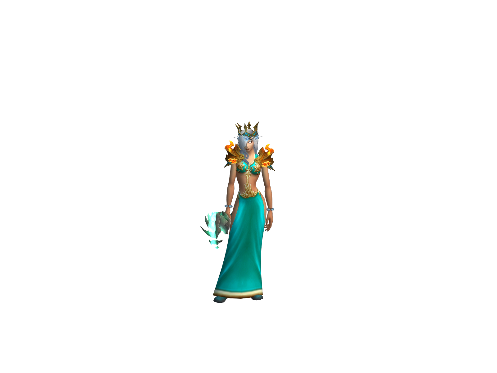 Hølyvíetgírl 3D character render