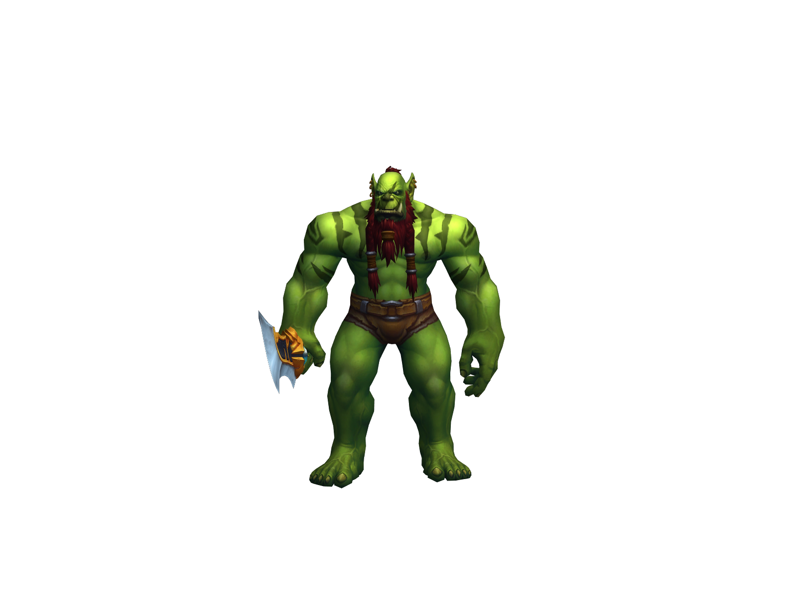 Rakiti 3D character render