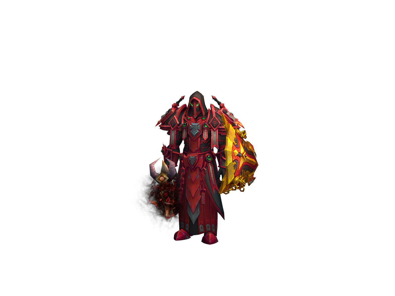 Xtemplario 3D character render