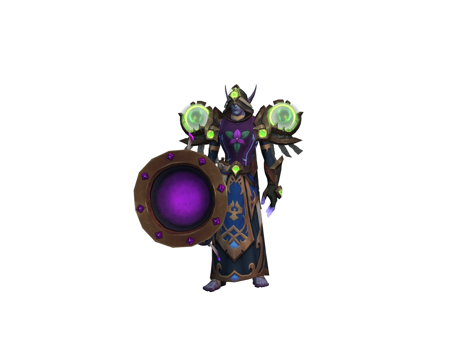 Pallp 3D character render