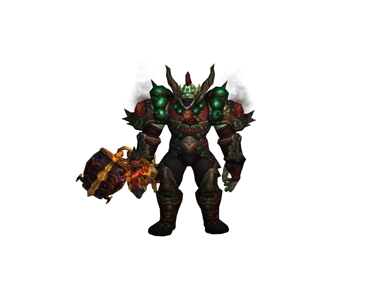 Monkaloco 3D character render