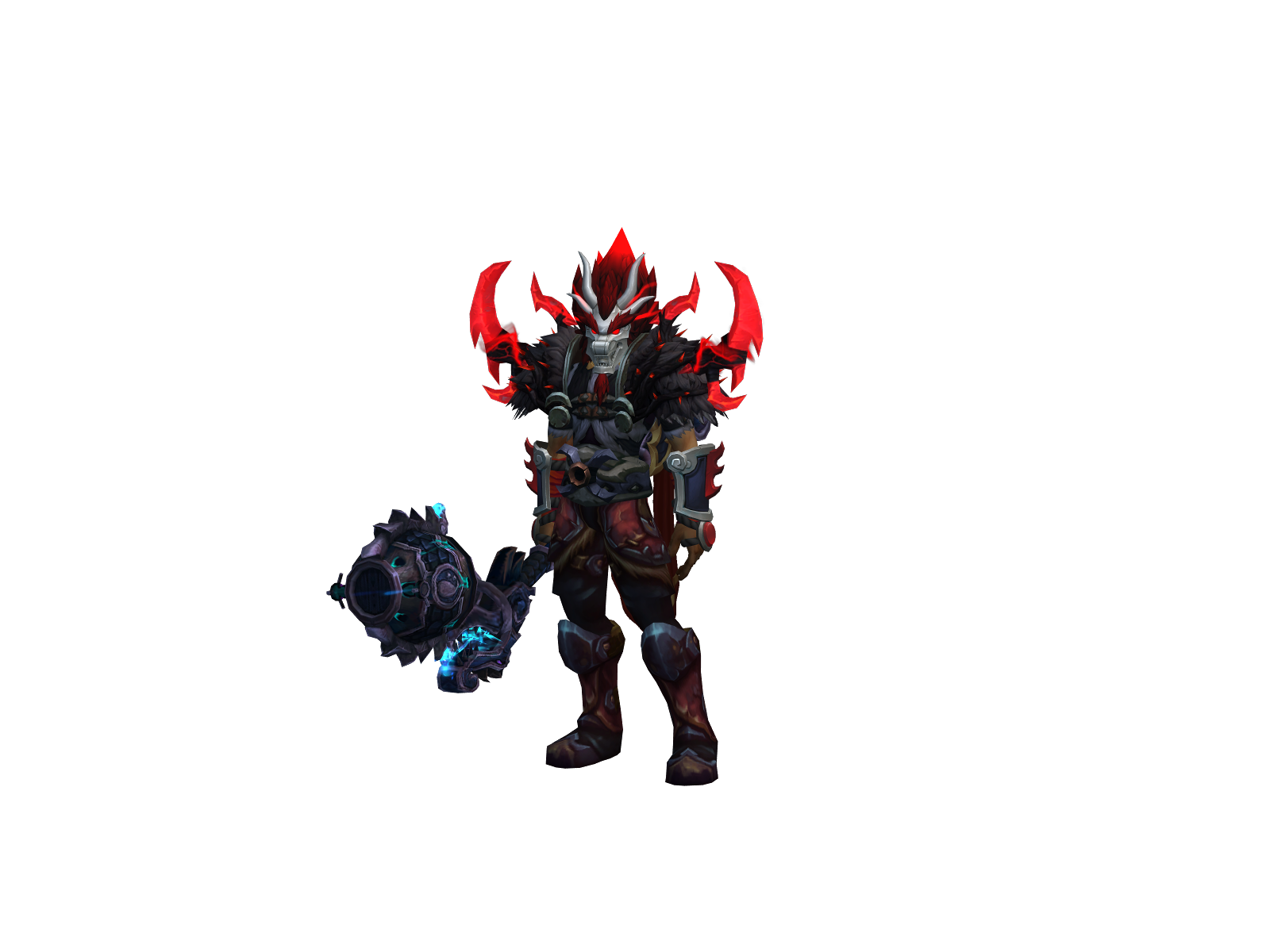Changózz 3D character render