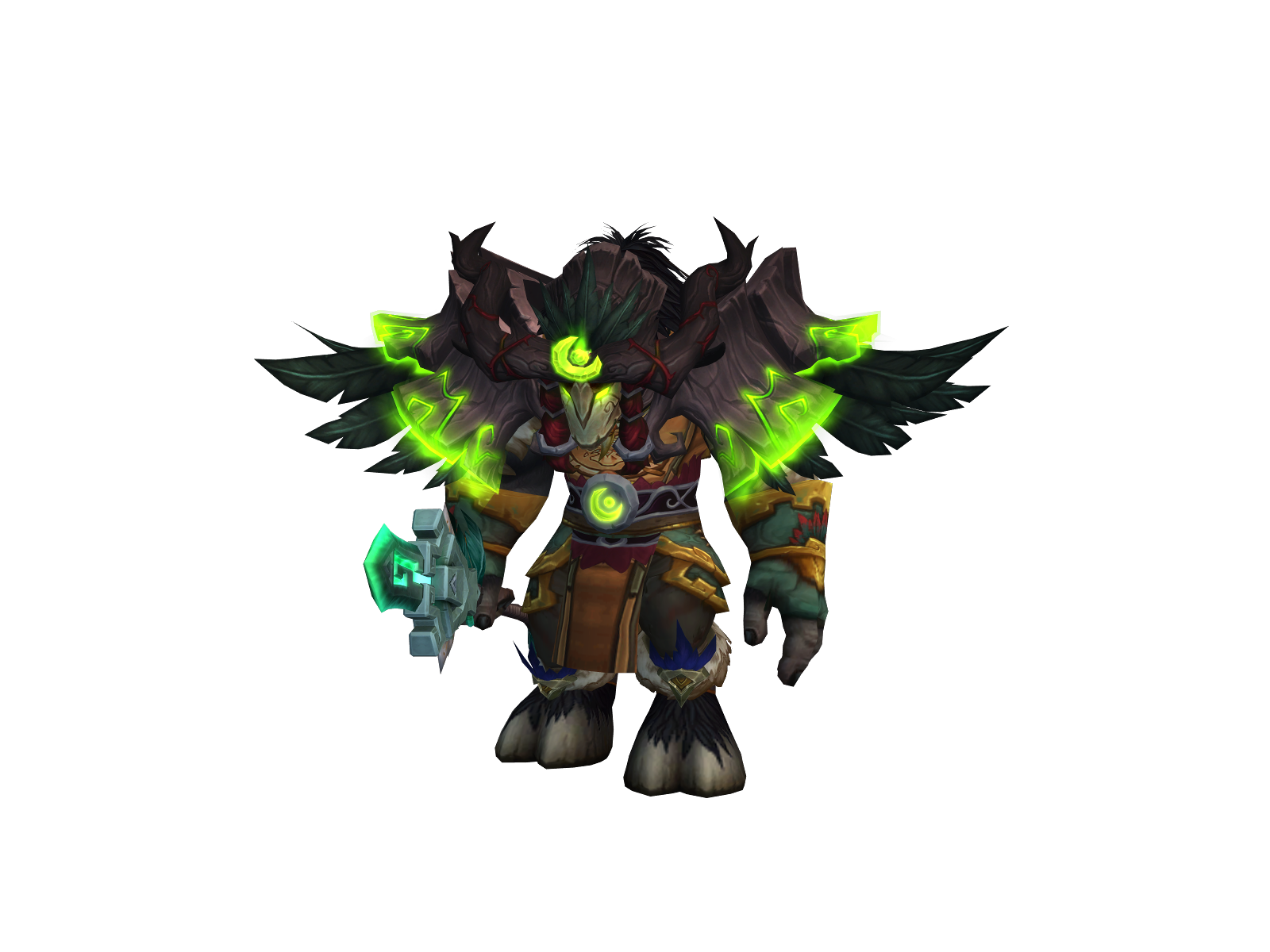 Grubeytus 3D character render