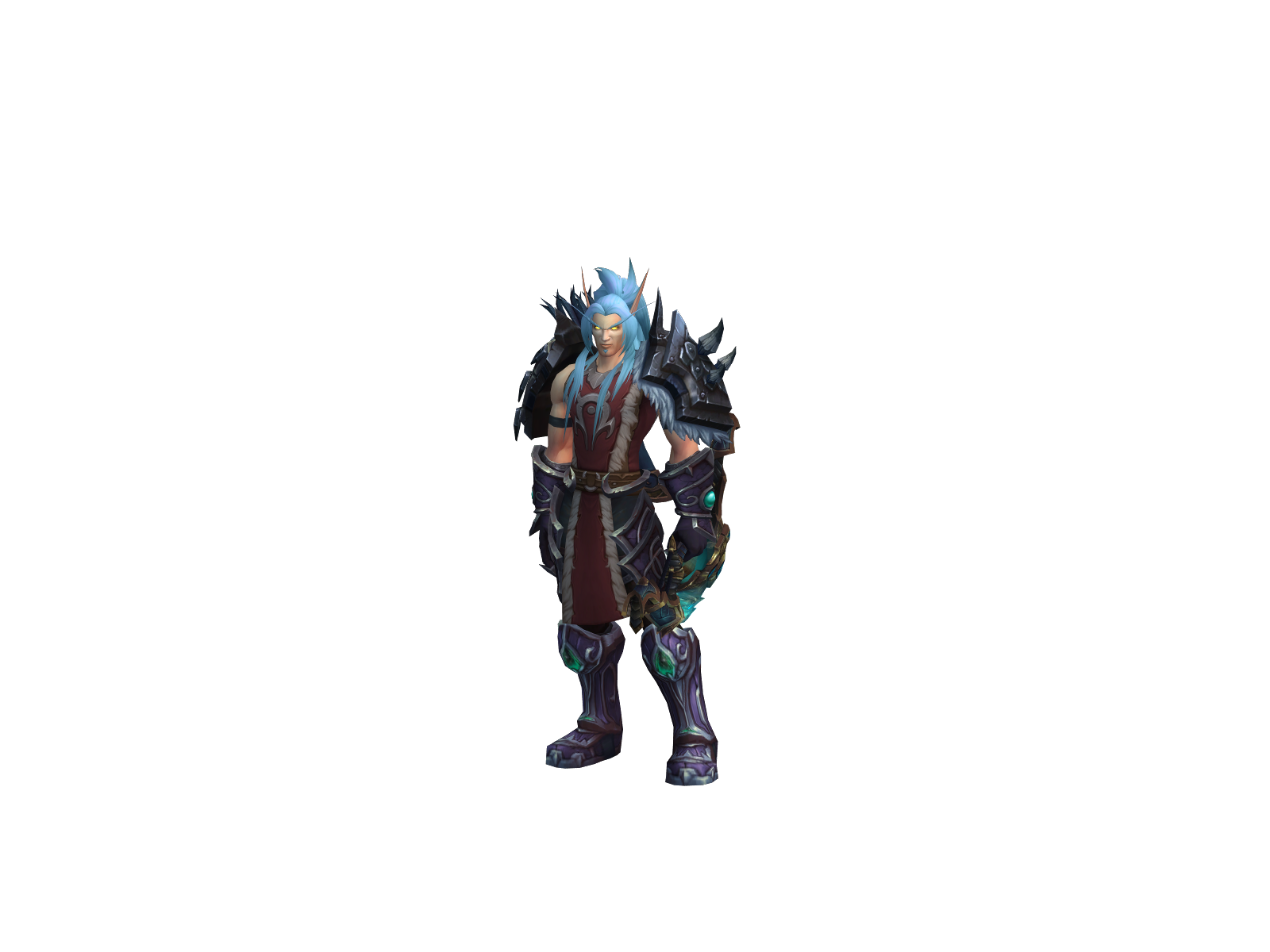 Röz 3D character render