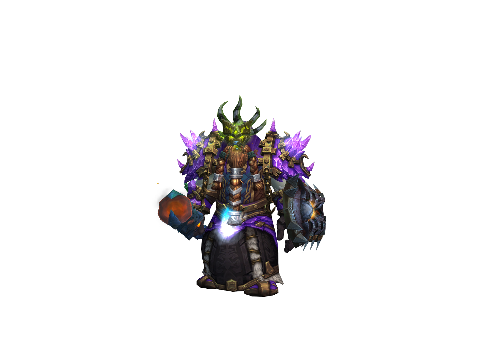 Apalust 3D character render