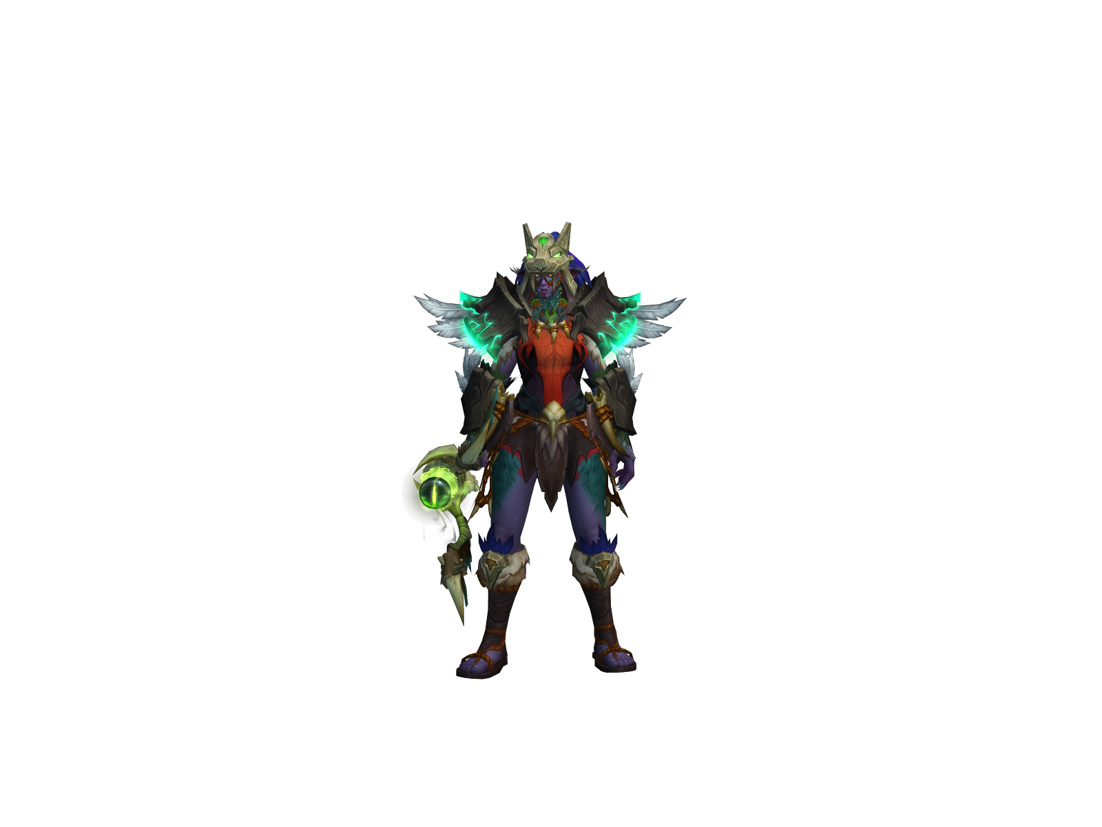 Nashami 3D character render