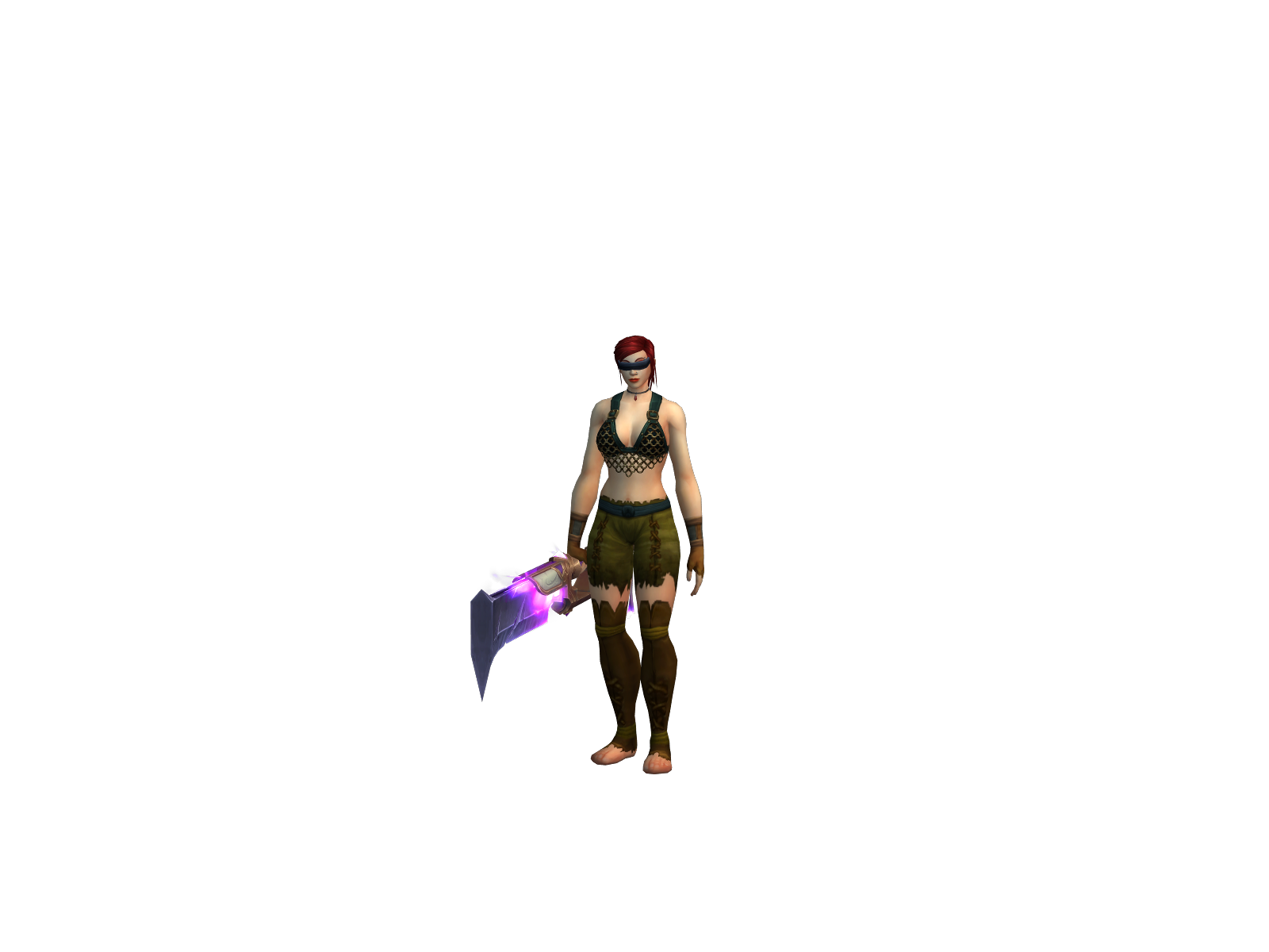 Mógar 3D character render