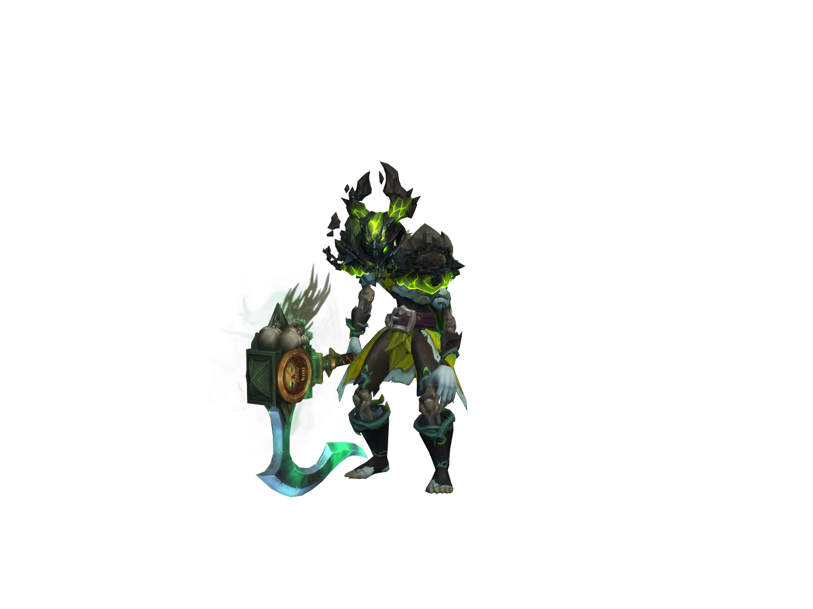 Destrufire 3D character render