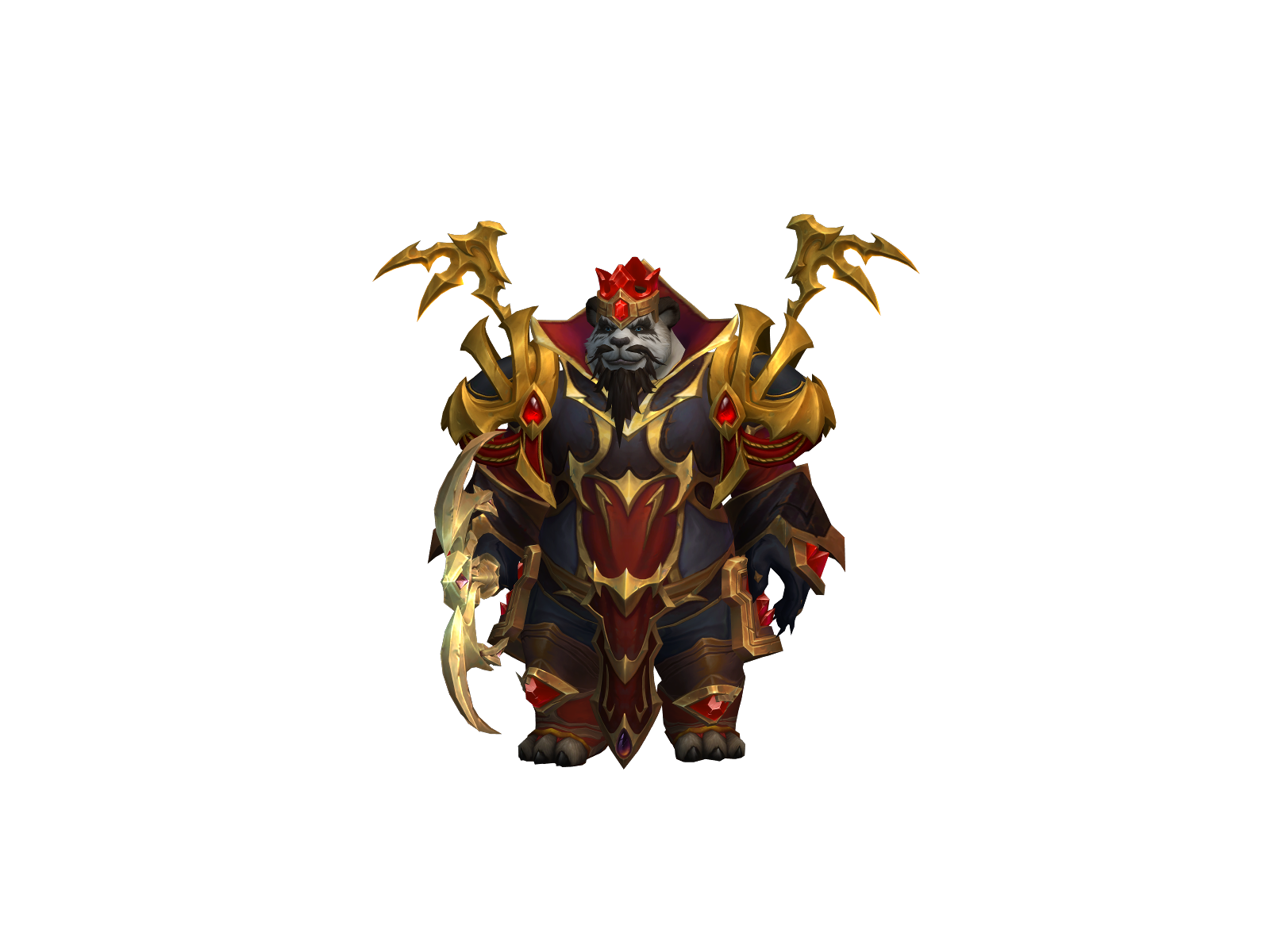 Foxerino 3D character render