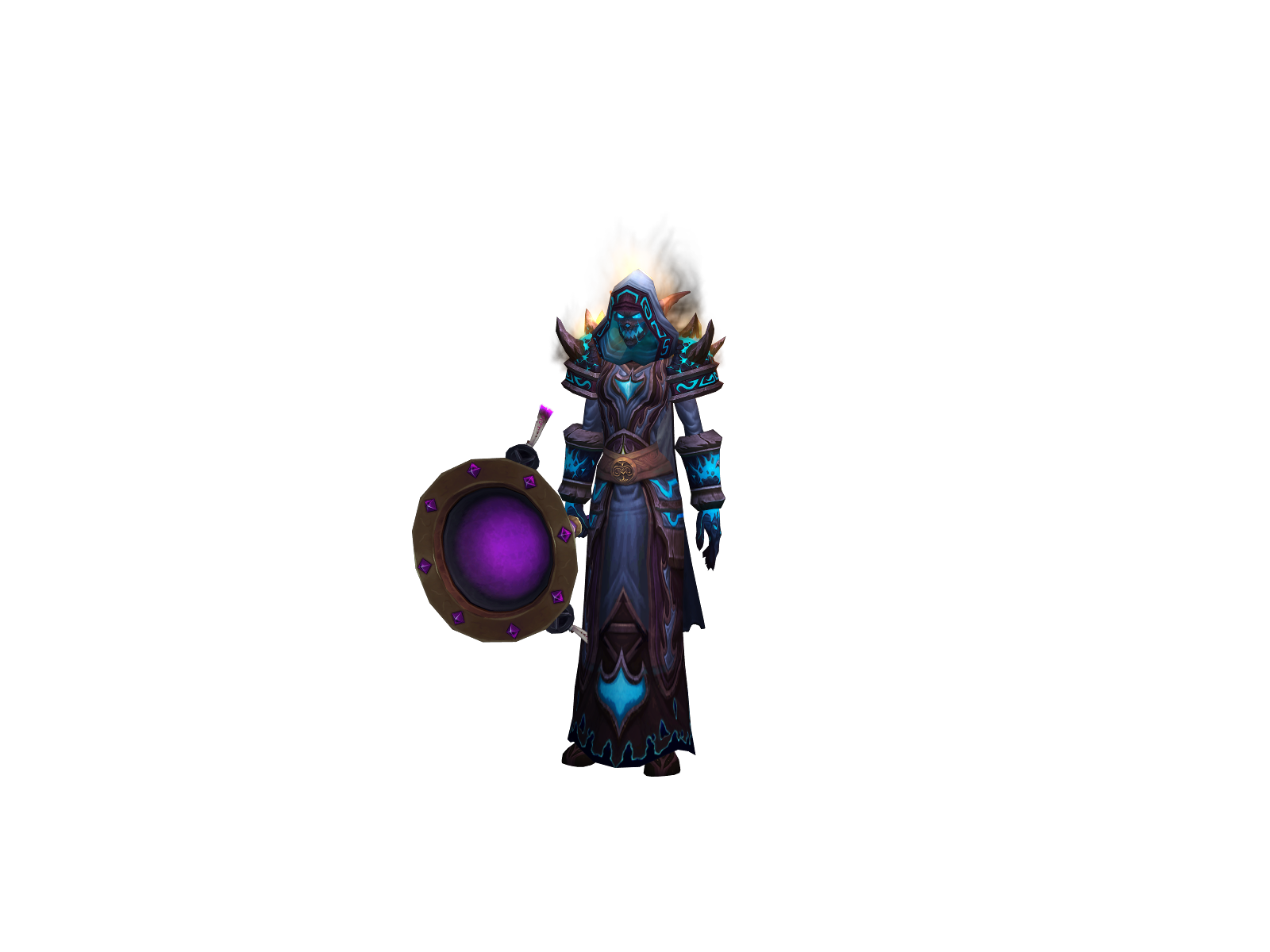 Móská 3D character render