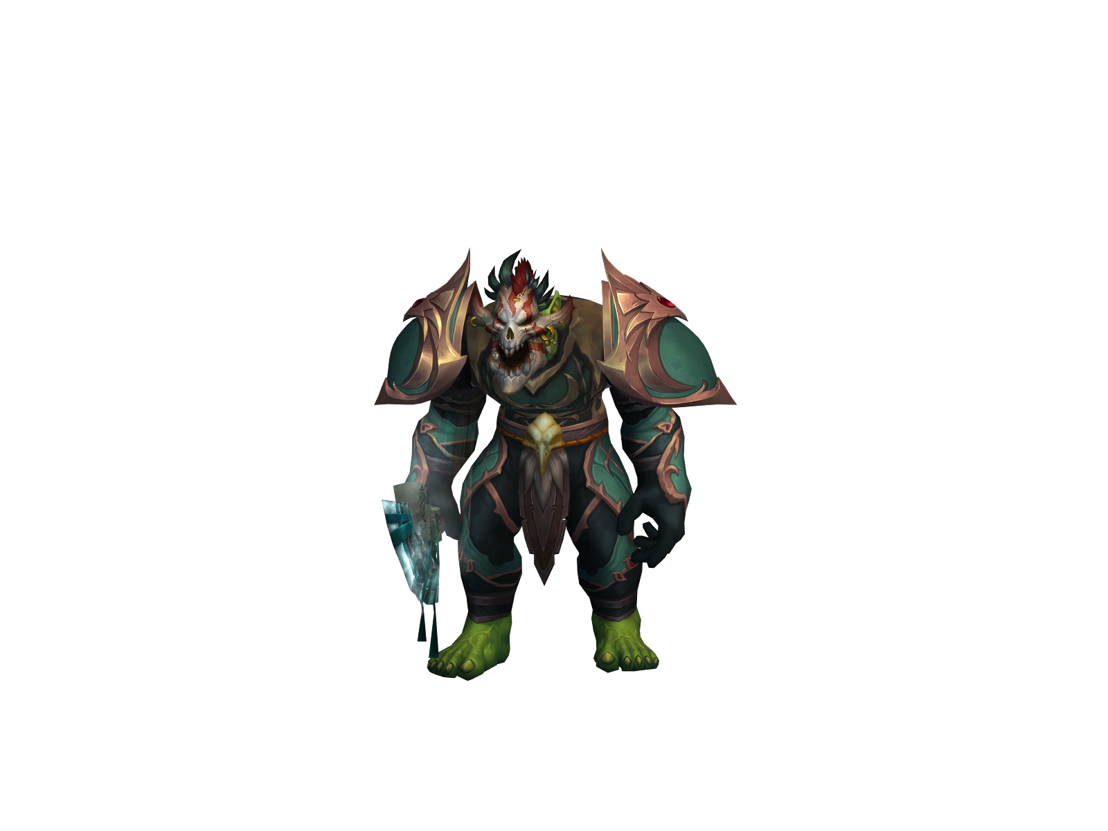 Chàlän 3D character render